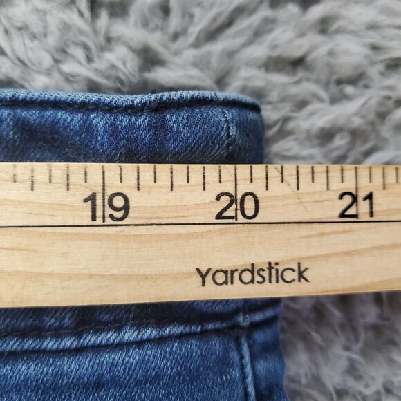 Allison Daley Jeans Woman 20WR Blue Pull-On Elastic Waist Stretch Denim - Picture 4 of 8